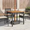 VidaXL 366273, Černá, Hnědá, 800 mm, 800 mm, 750 mm Náhled obrázku produktu 2