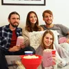 Sáčky na popcorn Relaxdays, sada 240 ks, pruhované, retro Náhled obrázku produktu 3