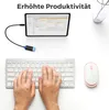 deleyCON 2 Stück Adapter USB C auf USB A - Typ C auf USB Produktbild-Vorschau 5