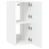 TV-Wandschrank mit LED-Leuchten Weiß 30,5x35x70 cm , Produktbild-Vorschau 8
