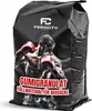A black bag of granular filling material for boxing bags, featuring an image of a boxer. Produktbild-Vorschau