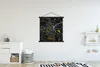 MuchoWow® Textilposter Halle - Stadtplan - Gold - Karte - Produktbild-Vorschau 2