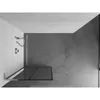 Mexen Kioto L Duschwand Walk-in 70 x 200 cm, schwarzes Produktbild-Vorschau 4