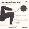 Leggings deportivos Bellivalini para mujer, cintura alta, Vista previa de la imagen del producto 11