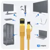 hb-digital 1m CAT 8.1 Patchkabel flach RJ45 Netzwerkkabel Produktbild-Vorschau 6