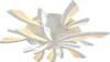 XW062White-9 LED Deckenleuchte mit Fernbedienung Produktbild-Vorschau 1
