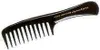A black comb with wide teeth is shown against a white background. Anteprima dell’immagine prodotto