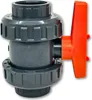 Praher 2-Wege Kugelhahn Typ S6 Ø 50mm PVC Klebeanschluss Produktbild-Vorschau 7
