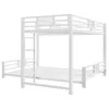 Letto a castello in metallo Flieks 90x200 cm/140x200 cm, Anteprima dell’immagine prodotto 8