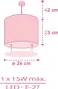 Dalber 62012S Hängelampe Sweat Dreams rosa Produktbild-Vorschau 8