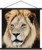 MuchoWow® Textilposter Löwen - Farben - Raubtier 90x90 cm Produktbild-Vorschau 1