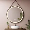 EMKE LED kúpeľňové zrkadlo okrúhle s priemerom 80 cm LED Náhľad obrázku produktu 2