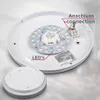 B.K.Licht LED plafondlamp, zilver/titanium, rond, diameter Productafbeelding-voorbeeld 3