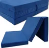 Skladací turistický matrac 200x80x10 modrý Náhľad obrázku produktu 1