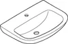 A line drawing of a sink. Podgląd zdjęcia produktu