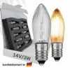 10x Stück E10 14V/3W Ersatzlampe für Schwibbogen, Produktbild-Vorschau 1