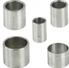 A collection of metal rings of varying sizes on a white background. Náhled obrázku produktu