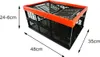 Novaliv Klappboxen faltbar stabil | 2x 30L Rot Schwarz Produktbild-Vorschau 2