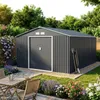 HATTORO S400 Metall Gerätehaus 341x386x201 cm (BxTxH) Produktbild-Vorschau 2