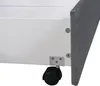 MODFU Lit rembourré 140×200en velours,lit double pour Voir les images du produit 7