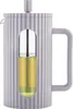 Glas Tee-/Kaffeezubereiter French Press 1000 ml grau Produktbild-Vorschau 3