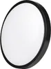 A close-up, studio shot of a round, black-framed ceiling light with a white diffuser. Náhľad obrázku produktu