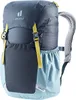 A close-up studio shot of a blue Deuter Junior backpack. Náhľad obrázku produktu