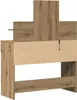 vidaXL Schminktisch Artisan-Eiche 100 x 40 x 130 cm Produktbild-Vorschau 5