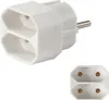 Adapter gniazda McPower, 2x Euro, biały Podgląd zdjęcia produktu 1