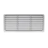 Türlüftung Kunststoff Ausführung Lichtgrau 290mm x 125mm Produktbild-Vorschau 3