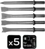 NEO TOOLS Meißel Meißelhammer 14-029 Chrom-Vanadium-Stahl Produktbild-Vorschau 5