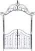 Rosenbogen mit Tor Pforte 131872 aus Metall Gartentor Produktbild-Vorschau 7