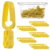 KADAX mollette per abiti mollette per abiti alamari 50 Anteprima dell’immagine prodotto 1