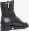 Bottes pour femmes avec talon en cuir, bottes avec talon en Voir les images du produit 8