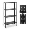 Scaffale per carichi pesanti Relaxdays, portata 160 kg, 4 Anteprima dell’immagine prodotto 1