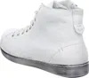 A white high-top sneaker is shown from the side against a white background. Produktbild-Vorschau
