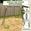 Baby Vivo Kinderschaukel / Schaukelgestell - Doppelschaukel Produktbild-Vorschau 4