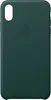 Leder-Case Forest Green für das Apple iPhone Xs Max Produktbild-Vorschau 1