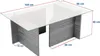 Skye Decor, Vetrino - Walnut, Couchtische, Nussbaum, Glas, Produktbild-Vorschau 8