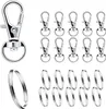 20 Stück Karabiner Schlüsselanhänger, Karabinerhaken Klein, Produktbild-Vorschau 1