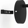 Spot Moderno Carlton 7 In Acciaio Nero 1 Luce E27 40W Ip20 Anteprima dell’immagine prodotto 2