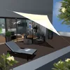 UV Sonnensegel 5x5x5 HDPE Dreieck Sonnenschutz Überdachung Produktbild-Vorschau 3