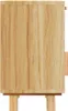 Nachttische 2 Stk. Braun Massivholz Kiefer und Natur-Rattan Produktbild-Vorschau 7
