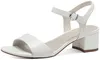 Tamaris Damen Sandalette Leder Sandale Klettverschluss Produktbild-Vorschau 7