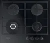 Whirlpool GOFL 629/NB1, Noir, Encastrable, 59 cm, Gaz, 4 Voir les images du produit 1