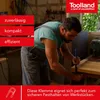 Toolland Schraubzwinge Bastler, Spannzwinge, Spanner, Produktbild-Vorschau 2