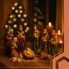 Weihnachtskrippe Figuren 10 Stück Weihnachtskrippe Produktbild-Vorschau 12