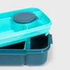 HOMLA Zestaw lunchbox B2 CAIRO granatowy z kubkiem 1,8 l + Podgląd zdjęcia produktu 6