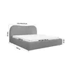 FEDVE Polsterbett Doppelbett Dolwen Schlafzimmer Bett Produktbild-Vorschau 6