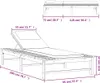 VidaXL 362154, Lounge, Obite siedzisko, Drewno akacjowe, Podgląd zdjęcia produktu 8